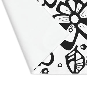 Morning Glory Black Placemat