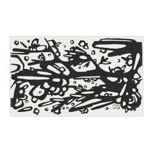 Load image into Gallery viewer, Ainsley Botanical Black/White Tea Towel