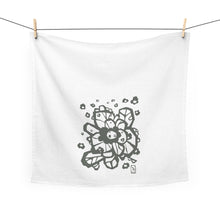 Load image into Gallery viewer, Anthea Bloom Grey Dish Towel