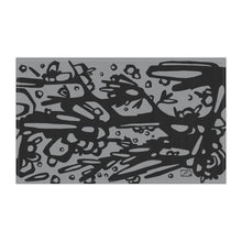 Load image into Gallery viewer, Ainsley Botanical Black/Grey Tea Towel