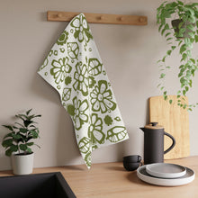 Load image into Gallery viewer, Morning Glory Avocado Tea Towel