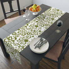 Load image into Gallery viewer, Morning Glory Avocado Table Runner